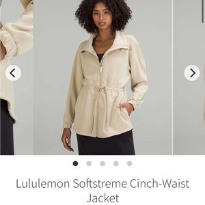 lululemon athletica Trench Softstreme Cinch-Waist Jacket